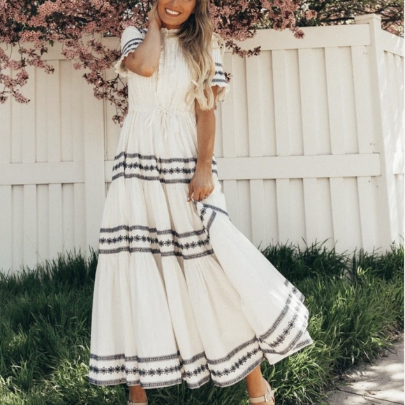 ❌SOLD❌Ivy City Co Santorini Dress - Picture 5 of 9